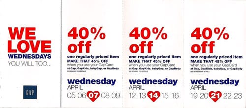 How to get 40% off Gap coupon - The Krazy Coupon Lady