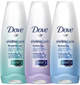 dove visible care