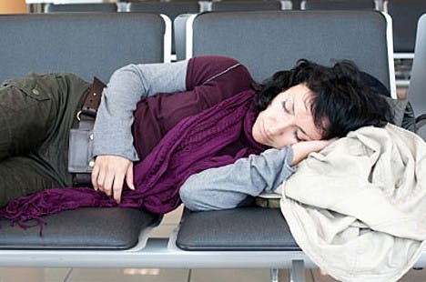 Saving Money by Sleeping in Airports