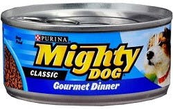 mighty dog dog food at walmart