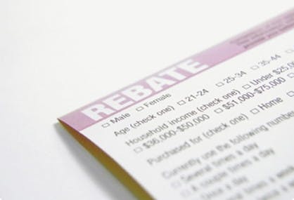 Good Things Come to Those who Rebate