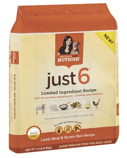 just 6 dog food coupon