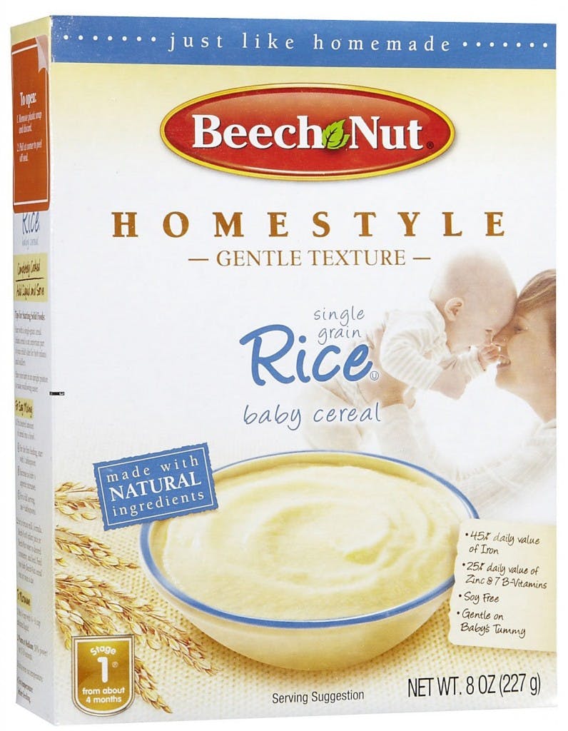 beechnut rice cereal target