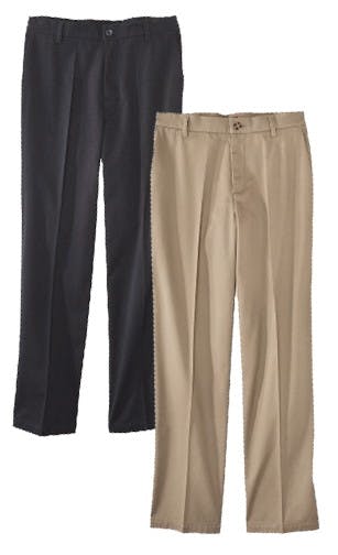 merona men's khaki pants