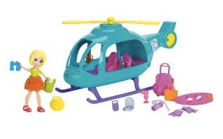 Polly Pocket Vacation Helicopter Play Set, Only $6.99 on Amazon!
