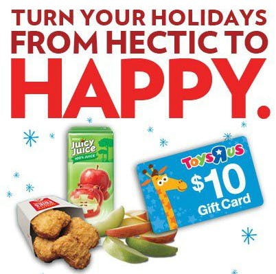 Get a $10 off $75 Toys R Us Coupon with a $1.99 Wendy's Kids ...
