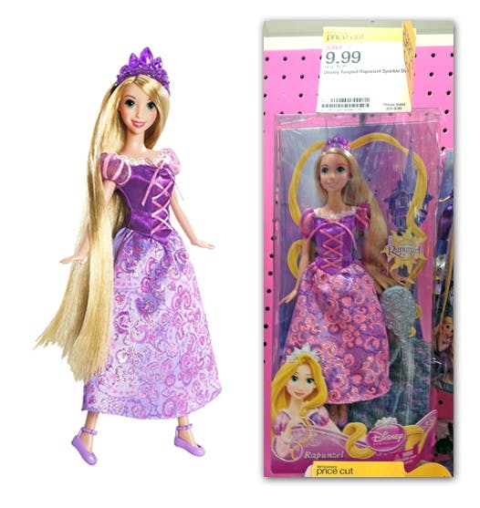 rapunzel doll target