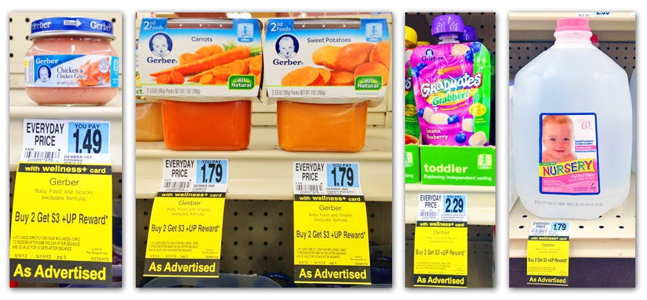 Better-than-Free Gerber Baby Food at Rite Aid! - The Krazy Coupon Lady