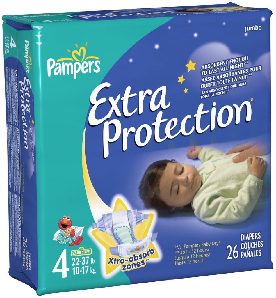 pampers extra protection