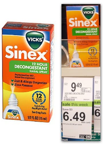 Sinex Coupon---Nasal Spray, Only $4.49 at Walgreens! - The Krazy Coupon ...