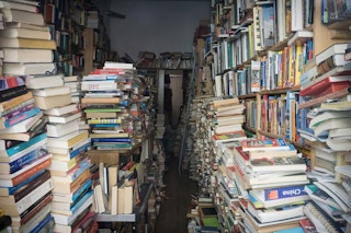 Big stack of used books