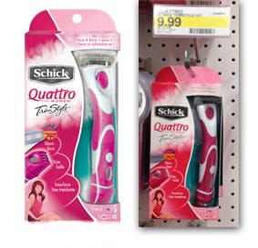 target schick quattro