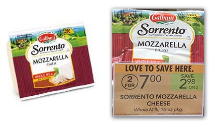 Sorrento Mozzarella Cheese, Only $1.50 at Publix! - The ...