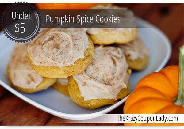 Desserts Under $5: Pumpkin Spice Cookies