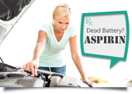 Use Aspirin To Jump Start Your Car In An Emergency The Krazy Coupon Lady