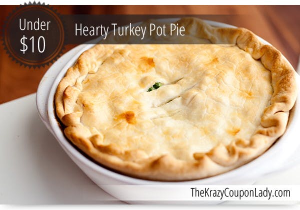 Thanksgiving Leftovers Turkey Pot Pie