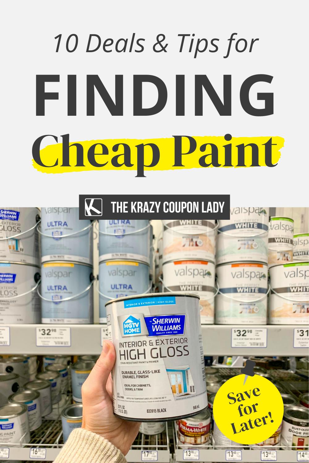 10 Best Deals and Tips for Finding Cheap Paint Near You
