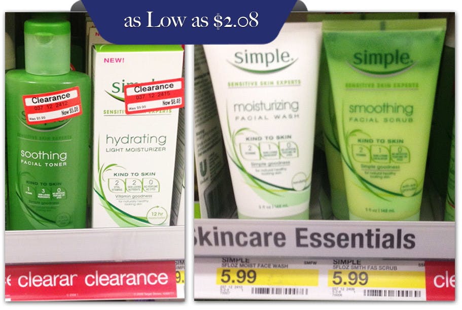 simple soothing facial toner target