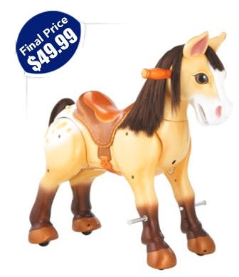 little tikes giddy up and go horse