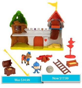 fisher price castle playhouse