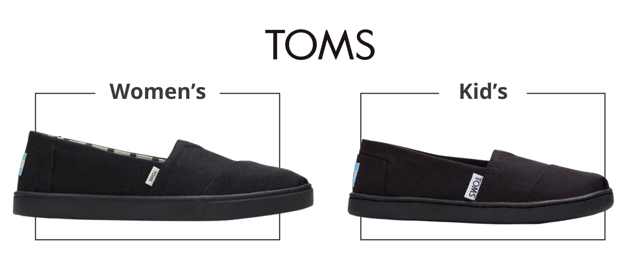 Youth shoe size compared 2025 to women's