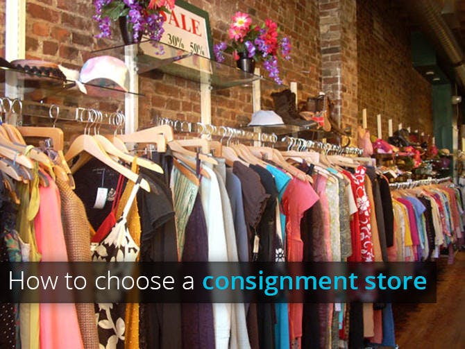 consigning women's clothes