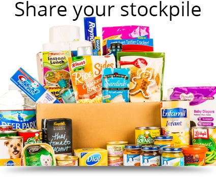 Keep a Donation Box Near Your Stockpile
