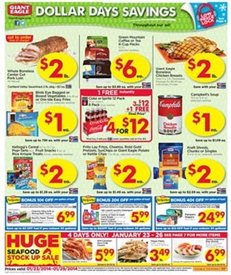 Coupon deals at giant eagle