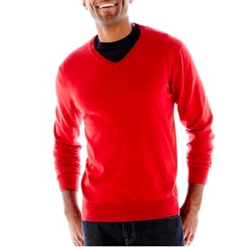 Men's V-Neck Sweater, Only $9.99! - The 