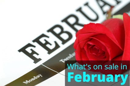 What's On Sale in February!