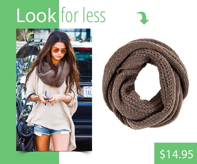 Get Selena Gomez's Infinity Scarf for Just $14.95