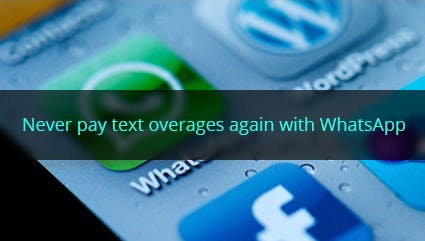 Text for Free with WhatsApp!