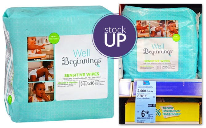 well beginnings sensitive wipes