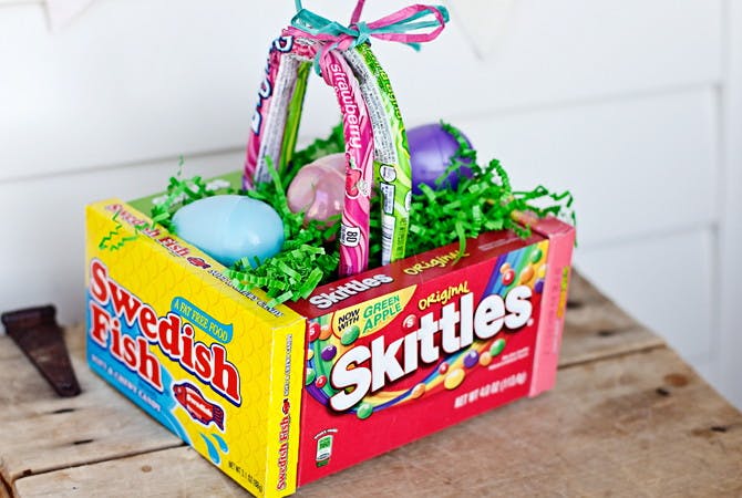 This Easy DIY Easter Basket Is Edible - The Krazy Coupon Lady