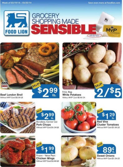 Coupon matchups food lion
