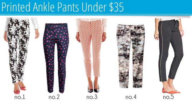 Amazing Ankle Pants for Under $35