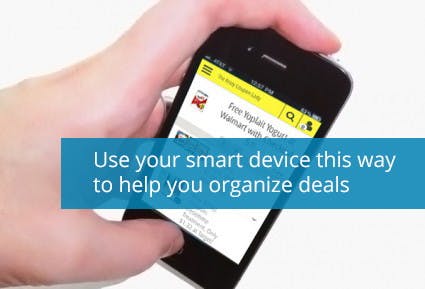The Easiest Way to Use Your Mobile Phone for Coupon Organization
