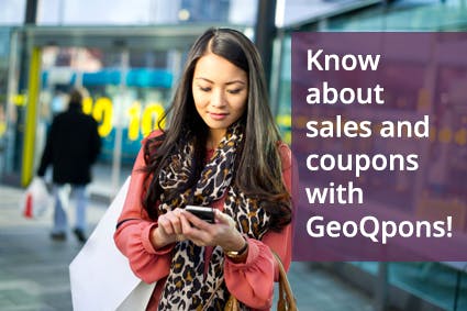 Find the Latest Store Coupons and Sales with the GeoQpons App