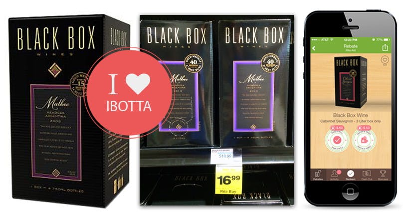 black box wine sale