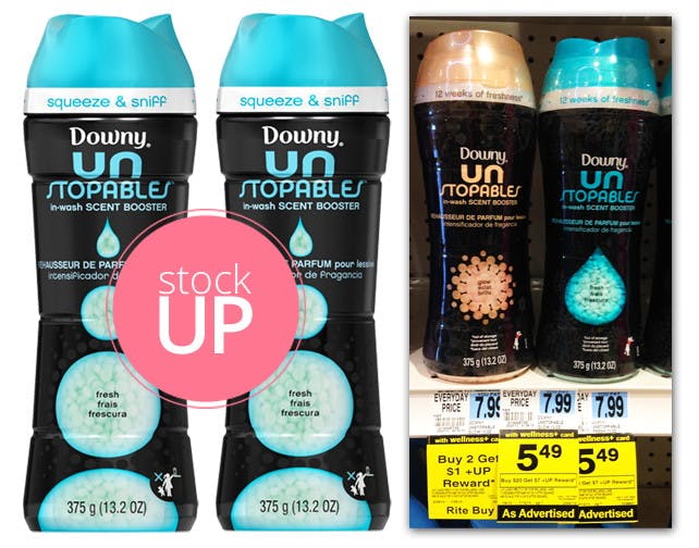 Downy Unstopables, Only 1.24 at Rite Aid! The Krazy Coupon Lady