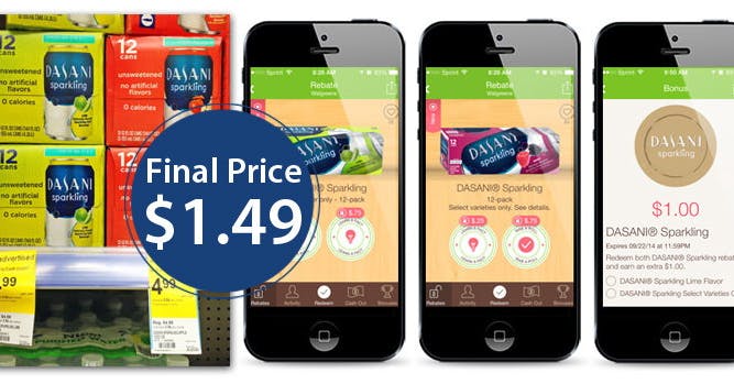 Dasani sparkling water coupon