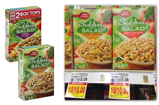 Betty Crocker Suddenly Pasta Salad, Only $0.67 at King Soopers! - The Krazy Coupon Lady