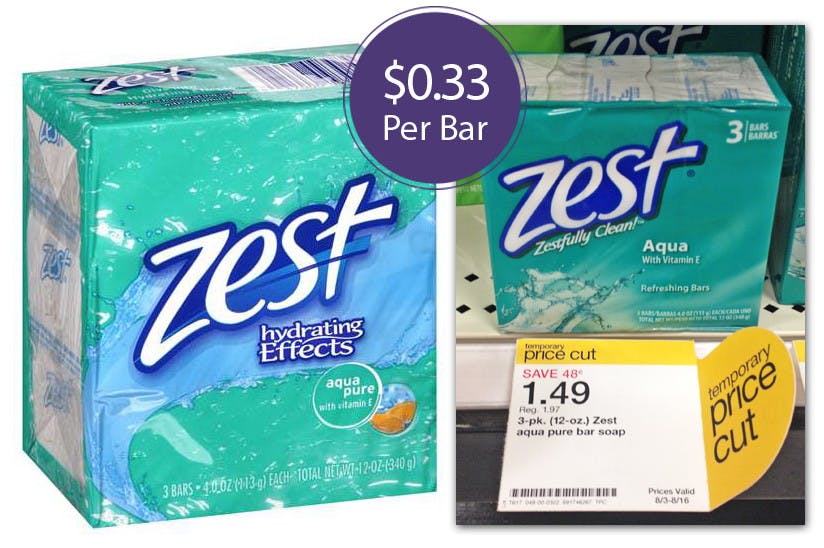 Zest Bar Soap Target