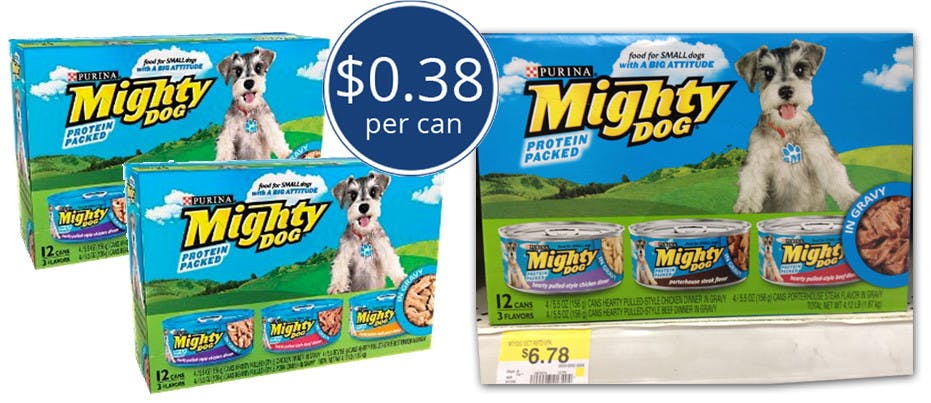 purina mighty dog wet food