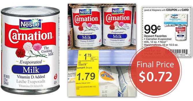 Carnation Evaporated Milk Only 0 72 At Walgreens The Krazy Coupon Lady carnation-evaporated-milk-only-0-72-at-walgreens-the-krazy-coupon-lady