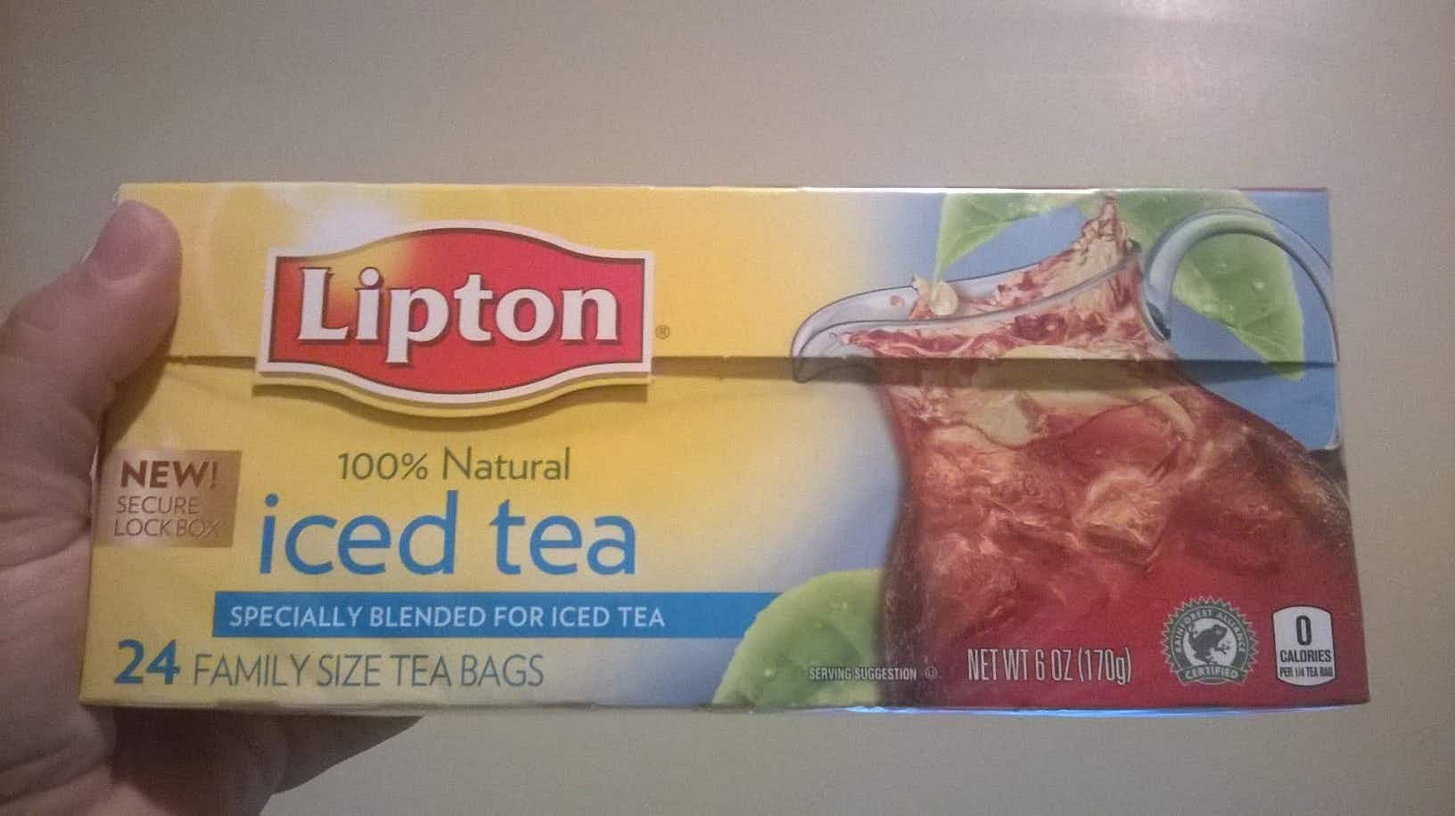 Lipton family size Iced Tea 24 count