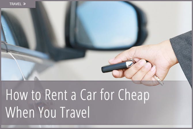 4 Ways to Save on Rental Car Expenses When You Travel