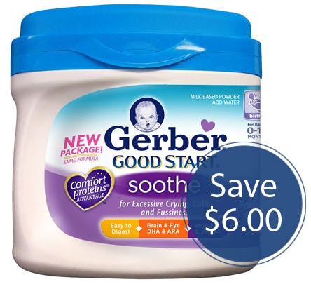 gerber good start soothe coupons