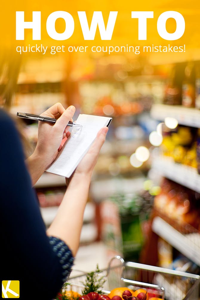 5 Ways to Recover from Couponing Mistakes