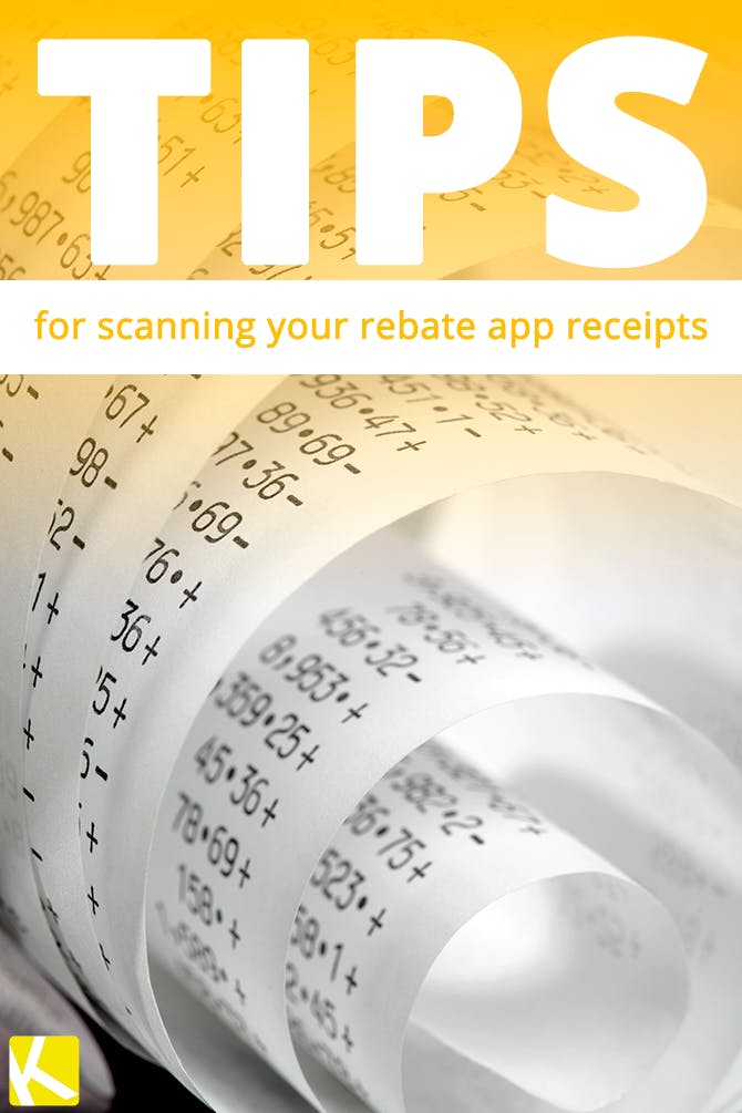 How to Efficiently Scan Rebate App Receipts